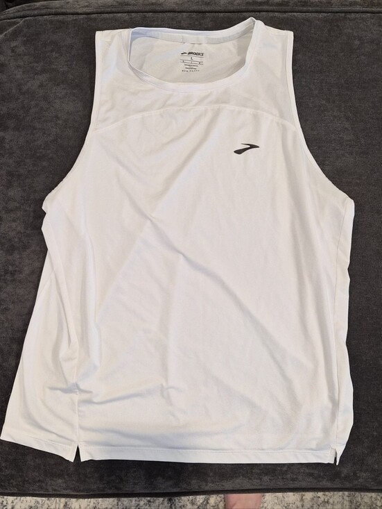Brooks Tops - Brooks White Women's Running Singlet
